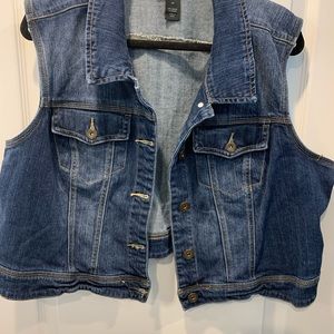 Denim vest